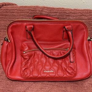 Vera Bradley Vibrant Red Satchel